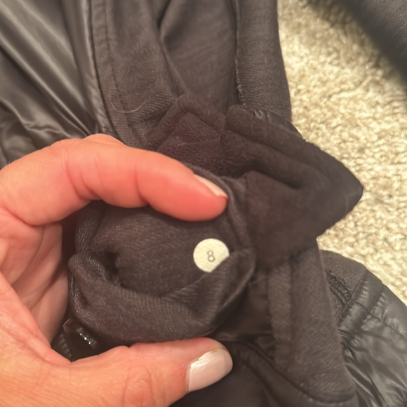 Lululemon Pedal Power Jacket Black Size 8 - Picture 7 of 9